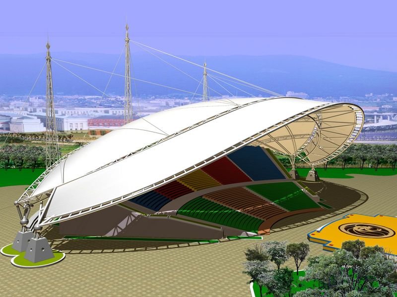 阳江体育场膜结构